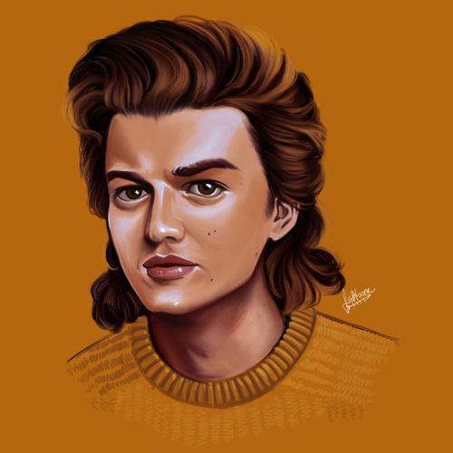 Since the 4th season aired, here’s a throwback of Steve Harrington and his perfect hair I did 