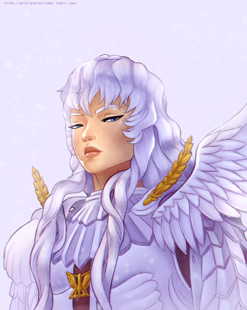 Griffith from Berserk.Love the design, but man I did NOT expect him to be who he is.