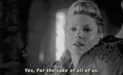 itsthatunique: R: How is the settlement?L: It’s working. We have planted the first crop. King Ecbert gave us a new plow, and always       assured us of his protection.
