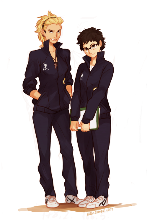 viria:As I said, here’s the second part of Haikyuu!! rule 63 characters I love but who didn’t make i