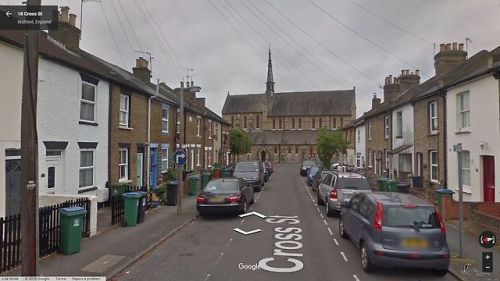 Cross Street and St John’s Church, Watford