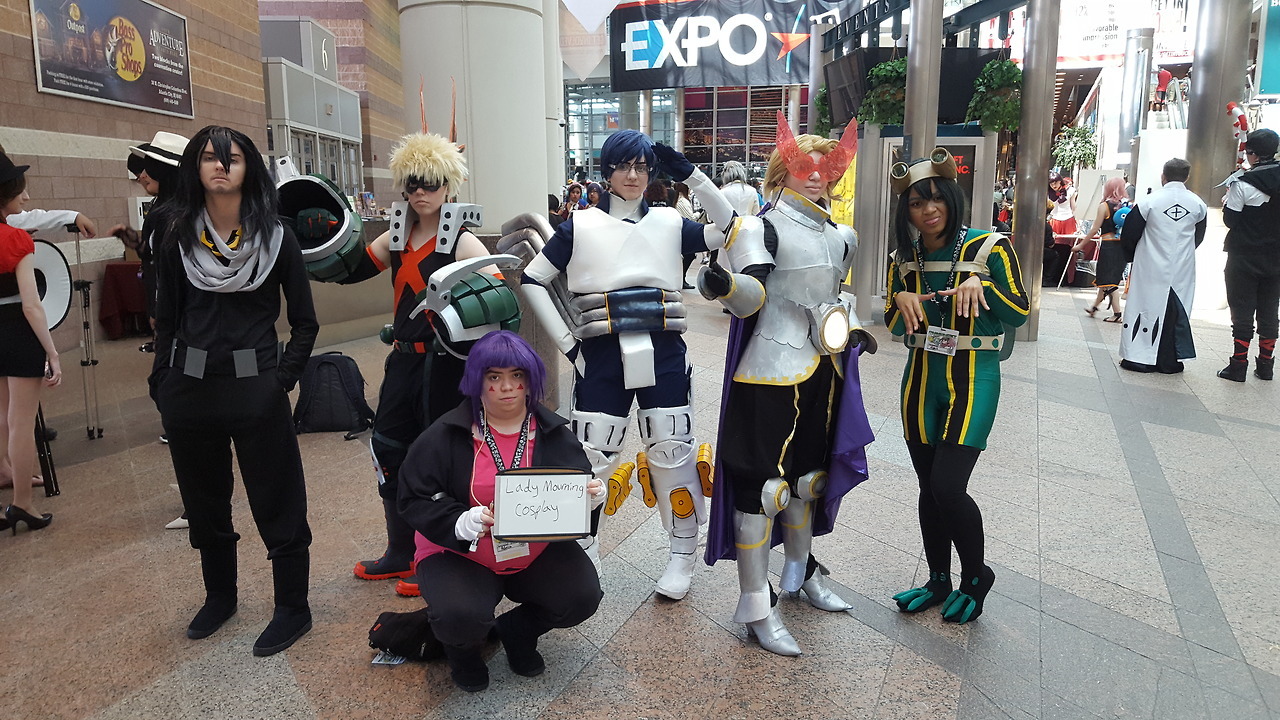 potatoekitty: Pt 1 of my favorite BNHA pics I took at Animenext this year! I was