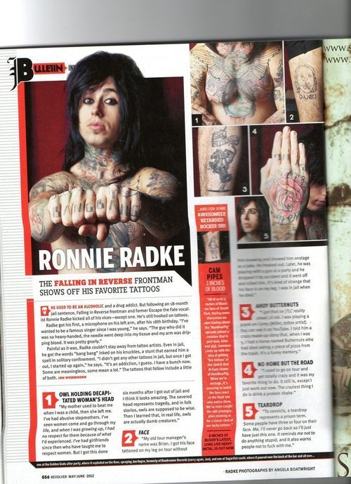 Aggregate 65 ronnie radke tattoos blacked out latest  thtantai2