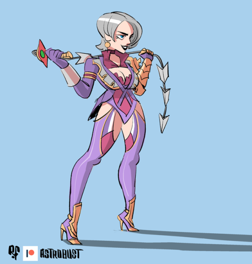 quick drawing of ivy from soul calibur 6www.patreon.com/astrobust