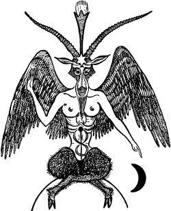 deathandmysticism:  Baphomet, late 19th century