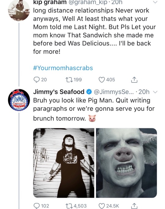 ouma-against-dickheads:  star-the-weeb:  bitchy-musume: starkillerrx:  c-bassmeow:  Omg …..  I can’t believe Jimmy’s Seafood murdered PETA   WHY IS EVERYONE GETTING ROASTED THIS YEAR  ROASTY ROASTY ROAST  Damn they got roasted like those crabs(yes