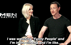 mcavoys:  James McAvoy during ‘X-Men: Apocalypse’ promo tour. 
