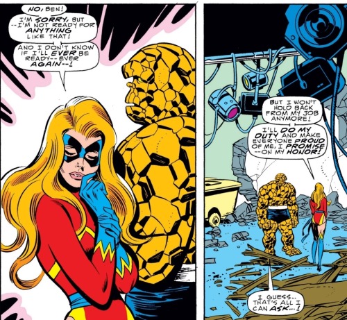 I’ll do my duty and make everyone proud of me, I promise–on my honor!Fantastic Four vol 1 308: