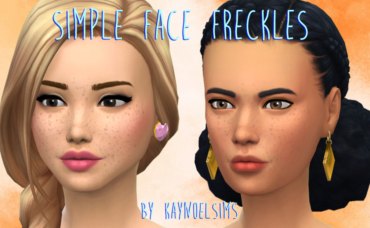 star freckles sims 4 star freckles sims 4