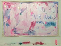 riotcrrrls:  were you ever really even there?oil,