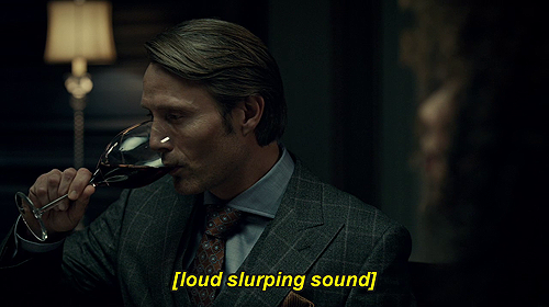hxcfairyhasmoved: How to make Hannibal Lecter unclassy in 0.2 seconds. 