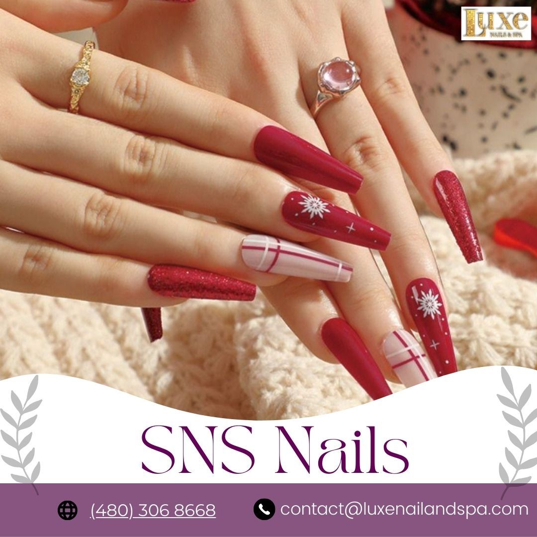 Nail Inspo 🍒 I love these SNS cherry nails 📍 Nail Shack EAV, Atlanta... |  TikTok