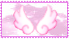 pink angel wings