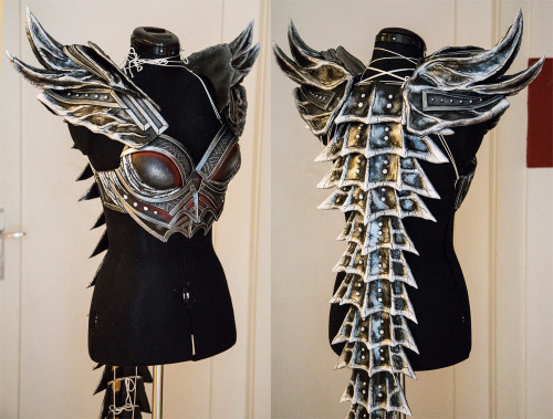 Sexy Dovahkiin (Deadric custom mod) - SkyrimCheck out the whole progress of this costume on www.face