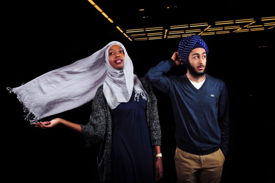 scaredofcamels:  scaredofcamels:  I won senior superlative for best hair as a hijabi. The guy who won wears a turban   