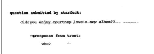 Trent Reznor Highlight Reel