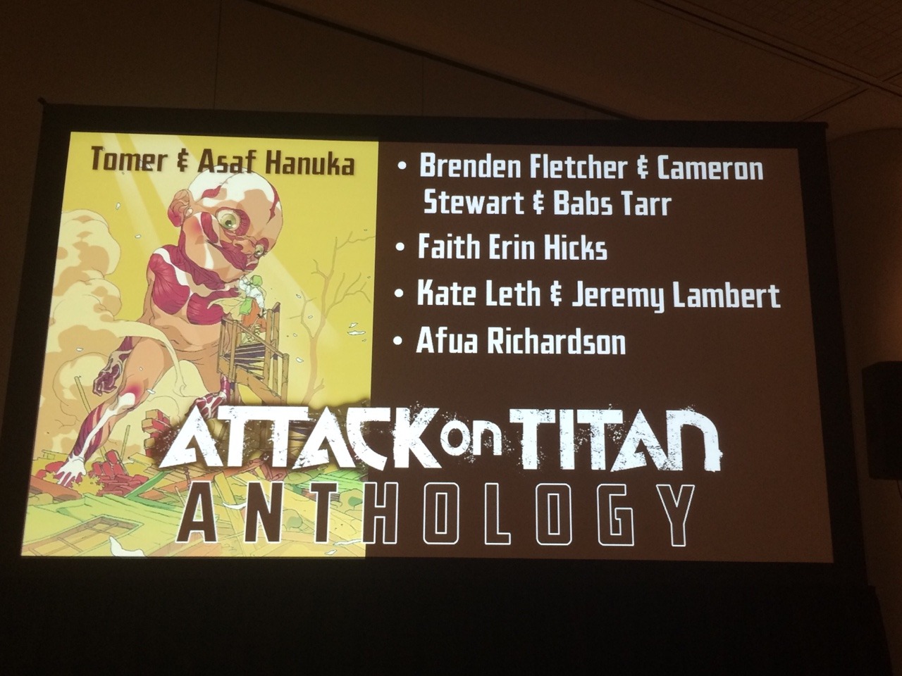 Live blogging: Besides reannouncing volume 17’s english release, the “Biggest