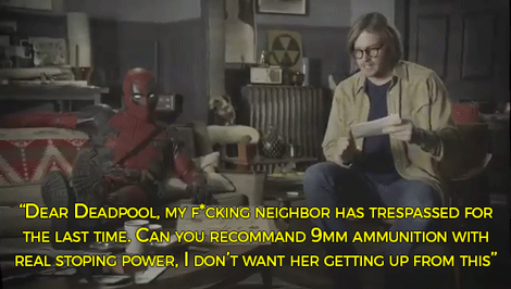 sizvideos:  Deadpool is the least helpful life adviser - Watch the full video 