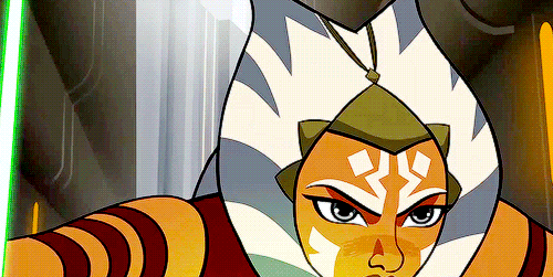 strwrsdaily:Ahsoka Tano in the Star Wars: Forces of Destiny trailer