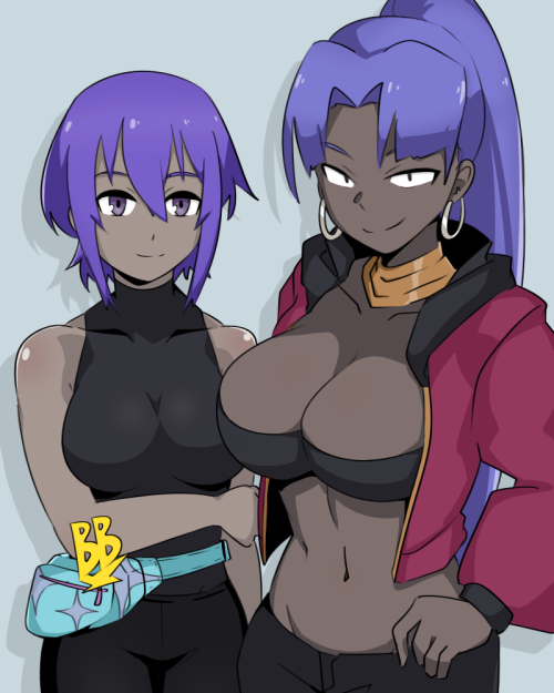 I wanted to draw the Hassan sisters from fate :)