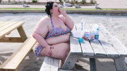 xutjja: Publicly Fat at the Beach, Part 2