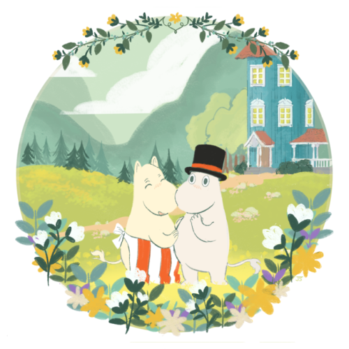 stargazingbee:welcome to moominvalley ☀️