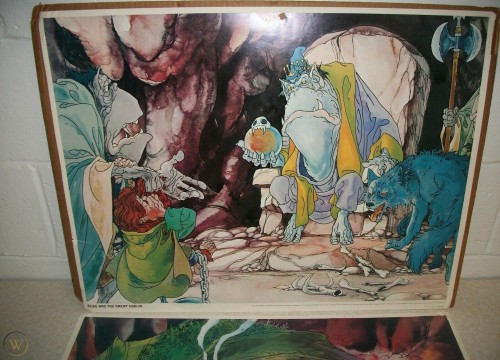 Poster for Rankin/Bass version of The Hobbit (1977)Bilbo and the Great Goblin