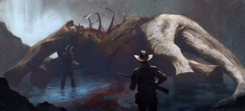 quarkmaster: Wild WestKey frames I did for the ArtStation Wild West challenge. Alexander Forssberg