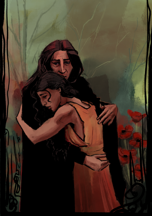 kallistoi:katadesmoi:i’ve spent a long time thinking abt demeter and persephone after doing that had