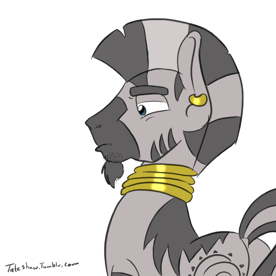30minchallenge:  SFW.  Zecora~ &lt;3