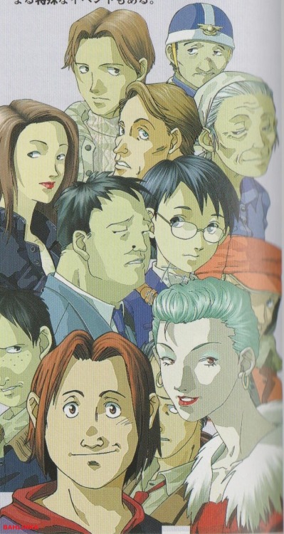 bahlinka:Shin Megami Tensei Devil Summoner: Soul Hackers Characters Scans from Soul Hackers Revisi