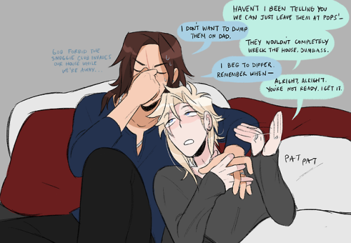 liverpops:  Cloud: Squall seems to doubt this.Leon: Very much.