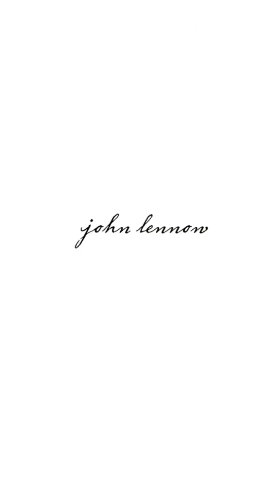 John Lennon's Name On Book Covers About Him.