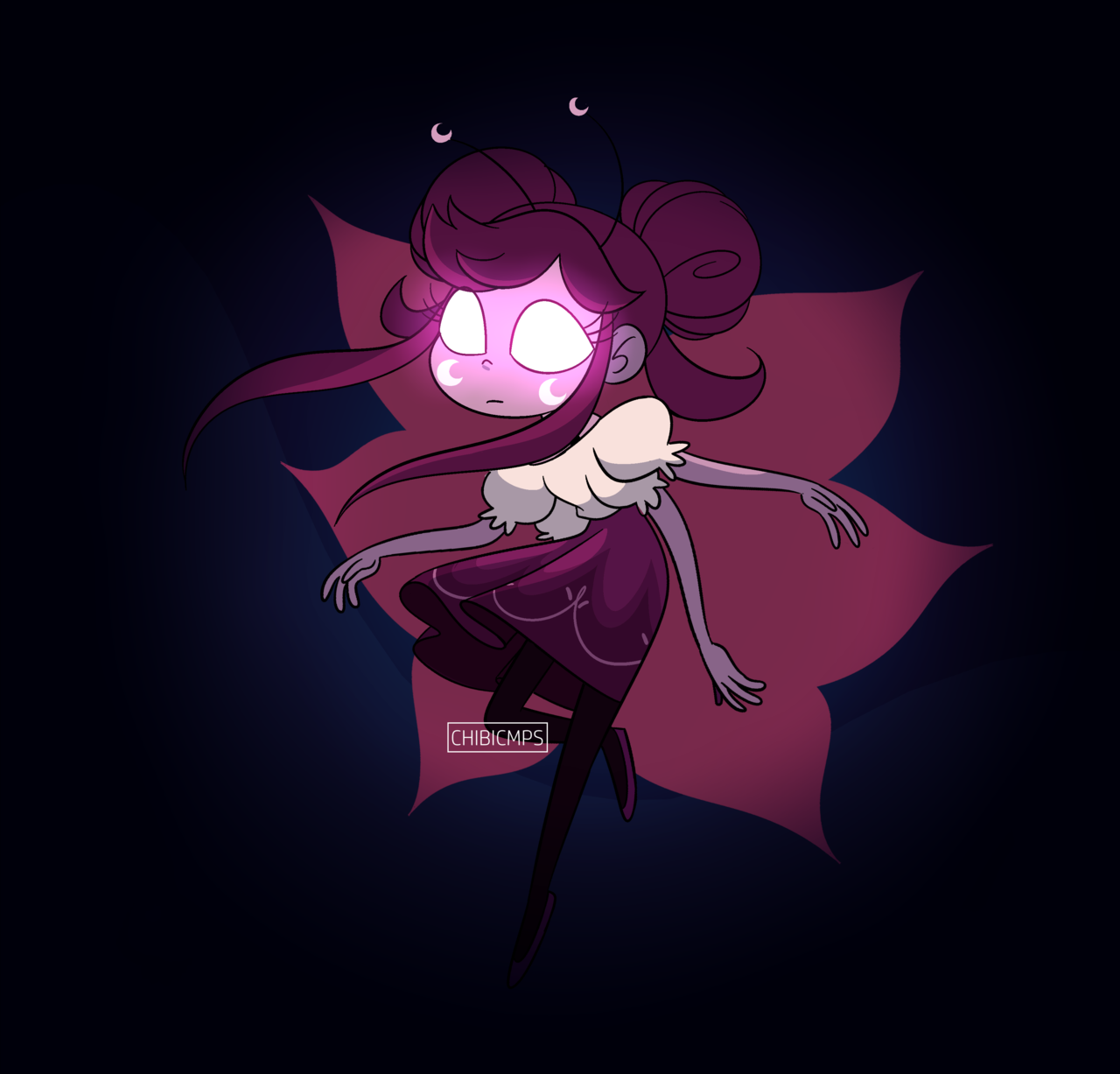 chibicmps:  Luna’s mewberty  I know that I change a lot, sorry lol but I’m trying