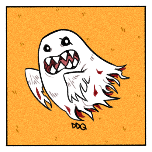 demidevilqueen: Some cutie spookie Bakemon drawn on stream(last week I think?) 