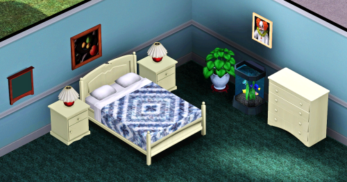 Such a classic bedroomThanks to @madraynesims for helping me with bed frame :*