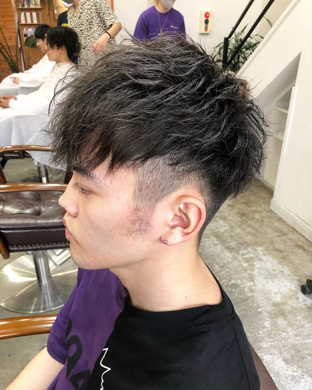 Hair Designer Ikedai Vマッシュ 無造作クラッシュパーマ 新しいスタイルに挑戦したい方におすすめです