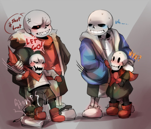 muskka: Small preview sketch of next comic projectWhere big bros get to meet each other while having
