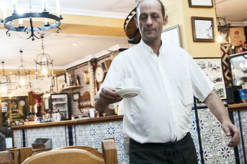 Cafe, the beginning and end of a day in Triana, Seville 2013