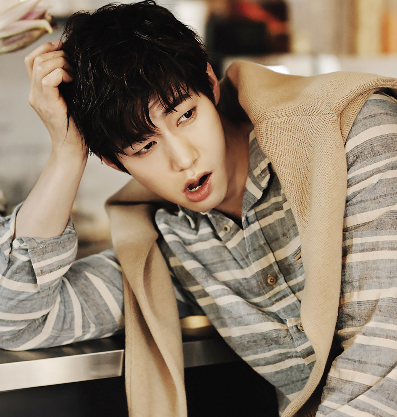 kpophqpictures-blog:  [HQ] Song Jae Rim for Singles Korea (1350x1400)Bigger Pictures: