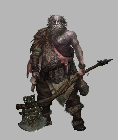 Chinese Barbarian！Warrrrrrrrrr！  Fang Zheng www.artstation.com/artwork/ba556r