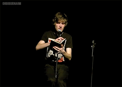 oh-bo-burnham:Bo Burnham’s reaction to when an audience member farts during the