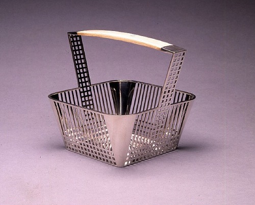 woollymuffler: Fruit Basket1905Josef Hoffmannmade by the Wiener Werkstättesilver and ivory 