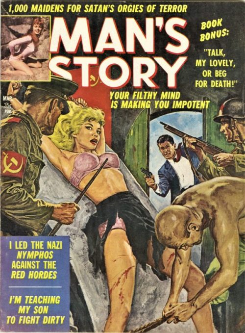 I Led The Nazi Nymphos Against The Red Hordes pulpcovers.com/i-led-the-nazi-nymphos-against-