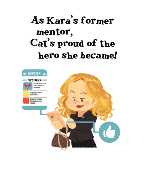 comickergirl:Day 3 - C is for Cat Grant!
