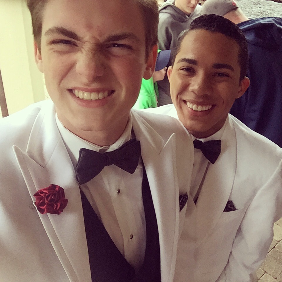 photographedgaycouples:  Only a few months away from our 1 year. Prom with this guy