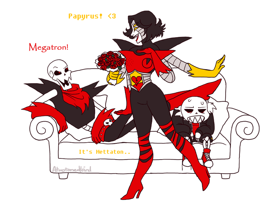 Underfell Sans and Papyrus! - Underfell - Magnet