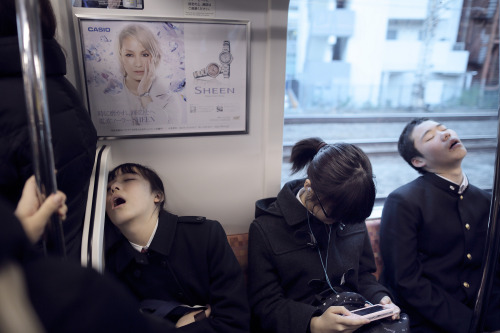 dig-image:  Tokyo, Japan, 2012. (Photo by Tuck Mun Leong)  so tired