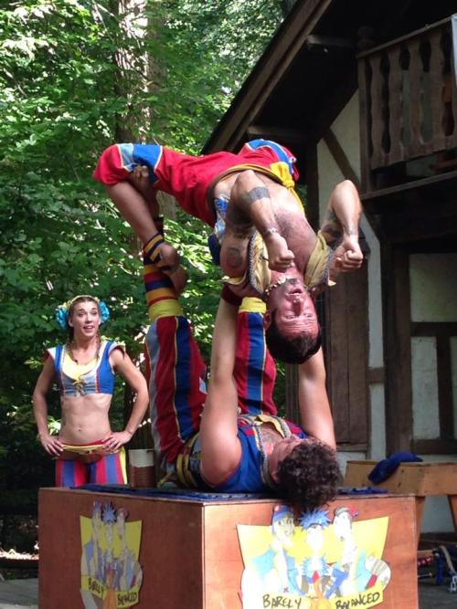 a-study-in-timey-wimey:  Barely Balanced at the Maryland Renaissance Festival