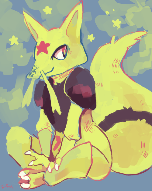 rinnai-rai:  spent 12+ hours today working on 3d models @__@ Heres some fast sketches before i sleep 